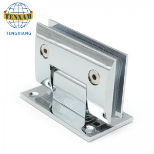 Наклонная ванная комната для ванной комнаты душевая комната стеклянный шарнир из нержавеющей стали дверной клип 90 градусов шарнира